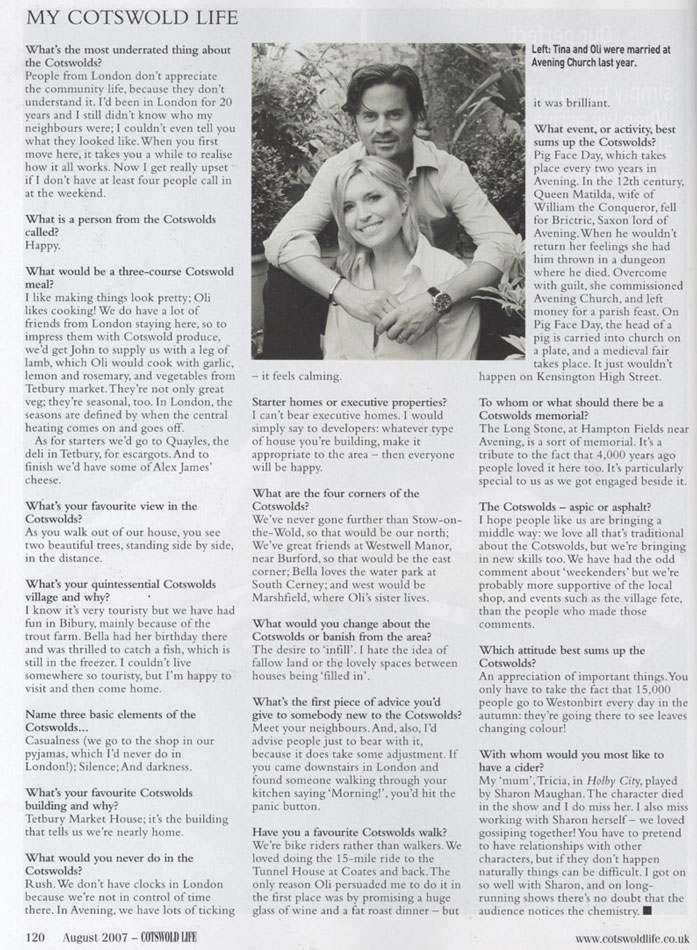 Cotswold Life: August 2007
